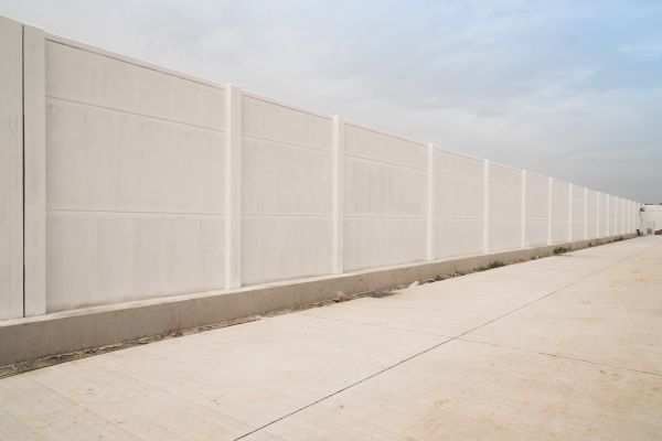 Concrete Fence Repair in Gallatin