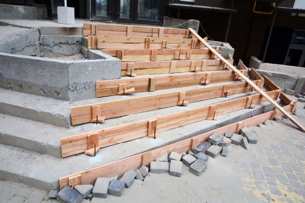 Cement Step Repair in Gallatin